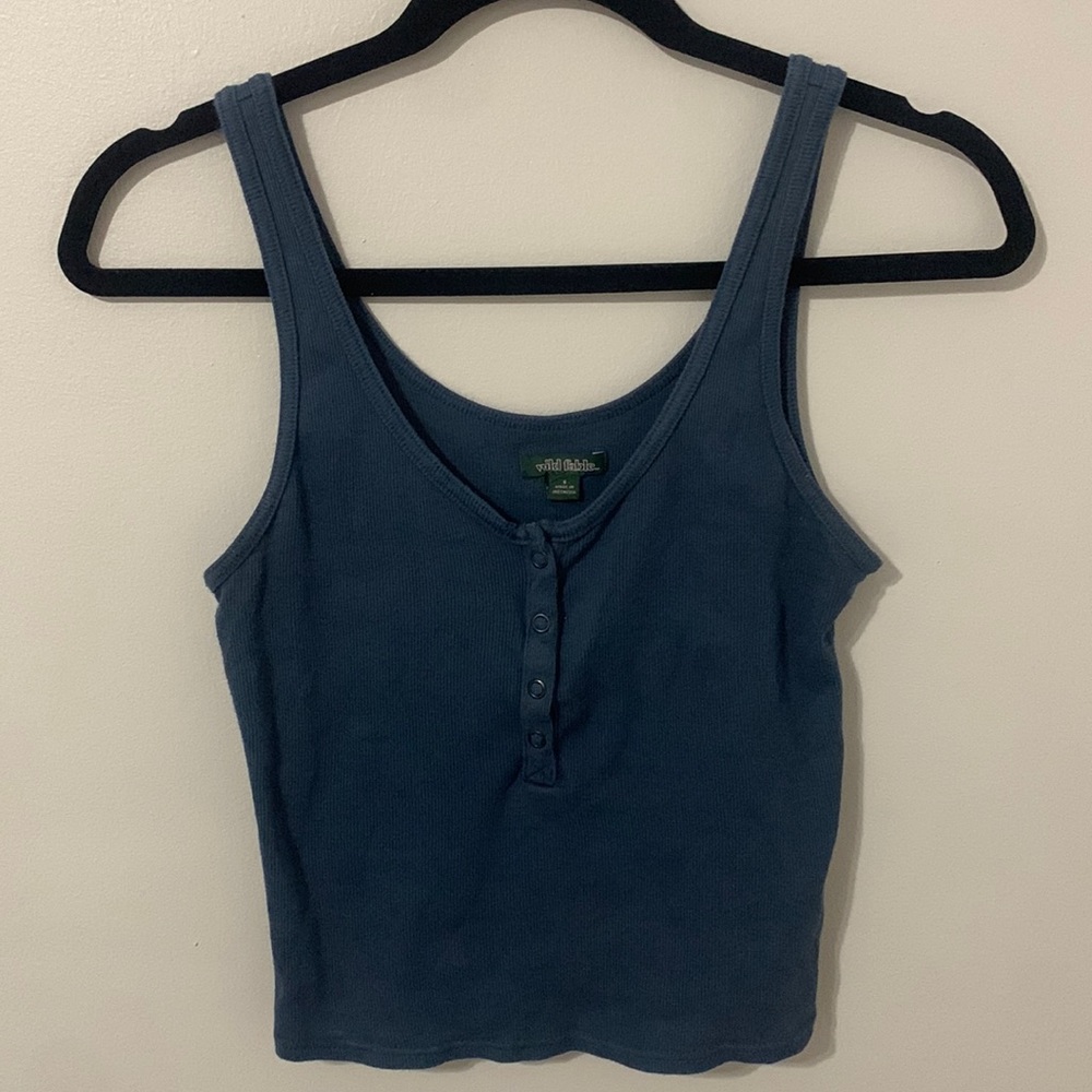 Blue Tank Top
